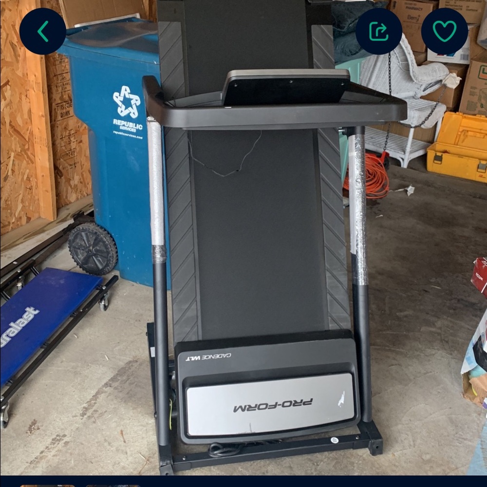 Pro-form treadmill do need it